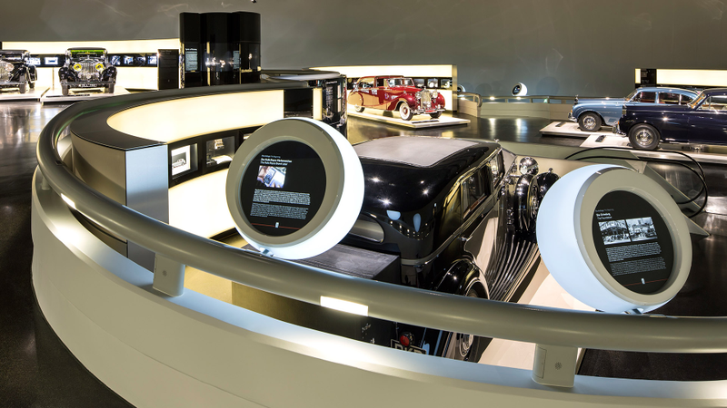 Illustration for article titled Check Out The BMW Museum's Quintessentially British Rolls-Royce Exhibit